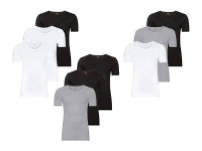 LIVERGY® Herren Unterhemden, 3 Stück, aus reiner Baumwolle