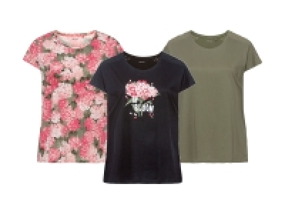 esmara® Damen T-Shirt, leger geschnitten, mit überschnittener Schulter