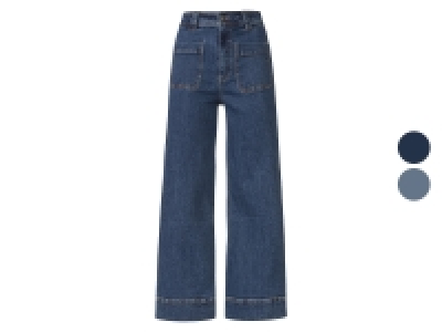 esmara® Damen Jeans, Wide Leg, mit hoher Leibhöhe