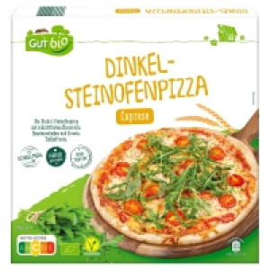 Aldi Süd  GUT BIO Bio-Dinkel-Steinofenpizza 450 g