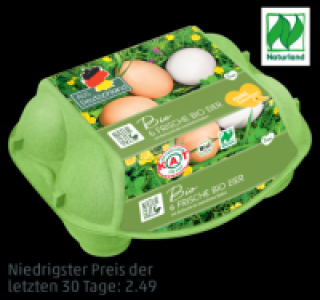 NATURGUT Bio Eier 1.99 €