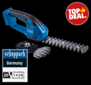 SCHEPPACH Akku-Gras- und -Strauchschere C-HTGS200-X