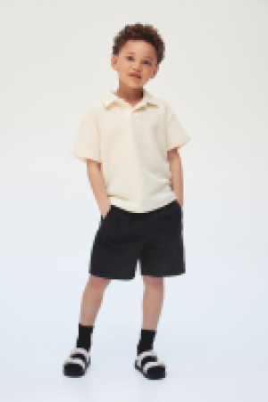 HM  Pull-on-Shorts aus Leinenmix