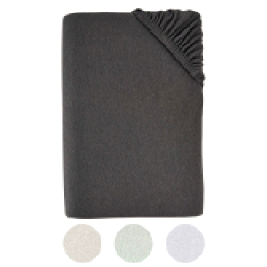 NOVITESSE Spannbetttuch Jersey-Leinen