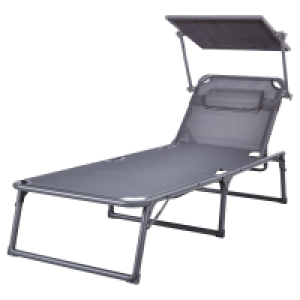 Aldi Süd  BELAVI Alu-Dreibein-Liege