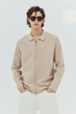 Cardigan mit Zipper in Regular Fit 40.99 €