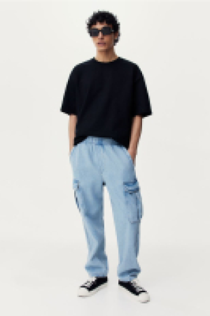Cargo-Joggpants aus Denim Loose Fit 39.99&nbsp;&euro;