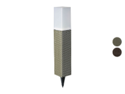 LIVARNO home LED Solarleuchte, aus Rattan