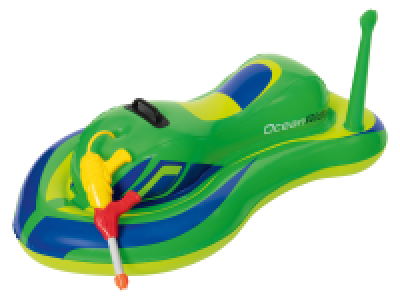 Playtive Kinder Sitzboote, aufblasbar, mit Wasserspritze
