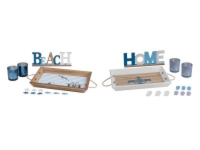 LIVARNO home Deko Set, 13-teilig, im maritimen Stil