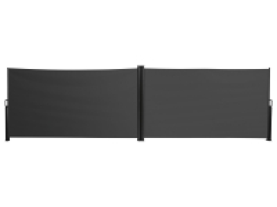 LIVARNO home Doppel Seitenmarkise, 160x600 cm, anthrazit
