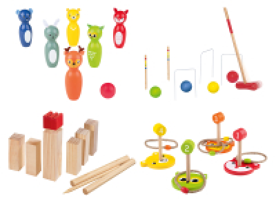 Lidl Playtive Playtive Kinder-Holzspielzeuge, aus Echtholz