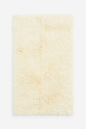 HM  Getufteter Teppich aus Wollmix