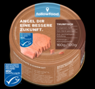 FOLLOWFOOD Thunfisch 2.22 €