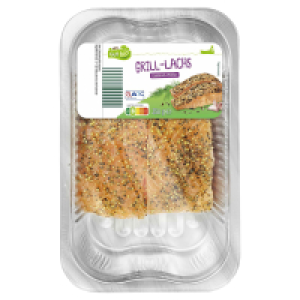 Aldi Süd  GUT BIO Bio-Grill-Lachs 250 g