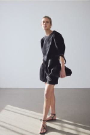 HM  Shorts aus Leinenmix