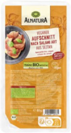 Veganer Aufschnitt nach Salami-Art aus Seitan (gek&uuml;hlt) 1.99&nbsp;&euro;