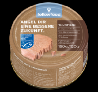 FOLLOWFOOD Thunfisch 1.99 €