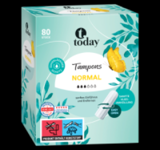 TODAY Tampons Normal