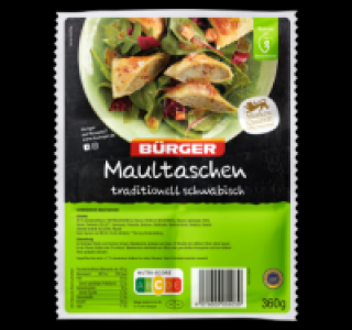BÜRGER Maultaschen 1.49 €