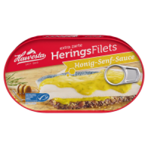 HAWESTA Heringsfilet in Honig-Senf-Soße 200 g 0.99 €