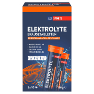 Aldi Süd  ALDI SPORTS, Elektrolyte Brausetabletten/Energy Stick