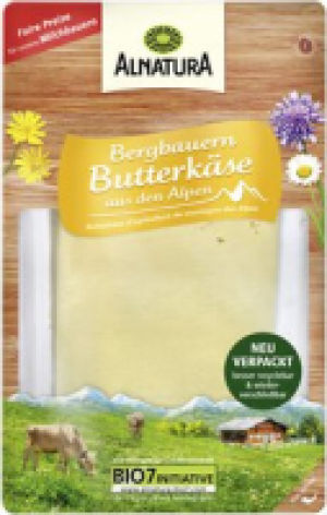 Bergbauern-Butterkäse in Scheiben 1.99 €