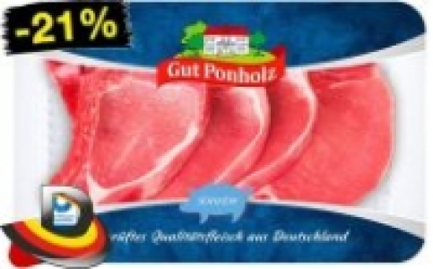 Gut Ponholz Schweine-Kotelett 3.29 €