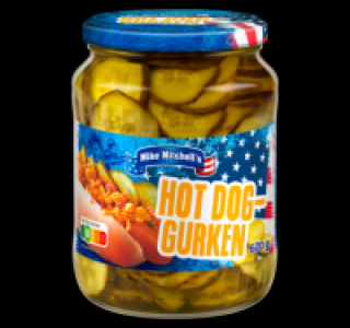 MIKE MITCHELL’S Hot Dog-Gurken