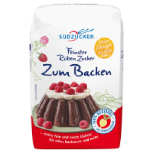SÜDZUCKER Feinster Backzucker 1 kg