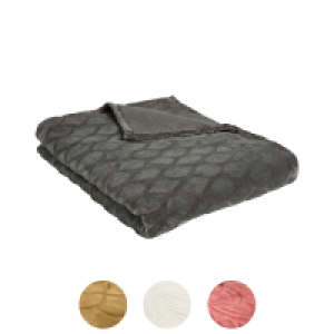 HOME CREATION Kuscheldecke Hoch-/Tief-Struktur 9.99&nbsp;&euro;
