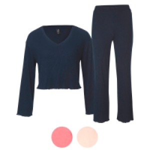 SYLVIE MEIS Damen Winter-Loungewear-Set