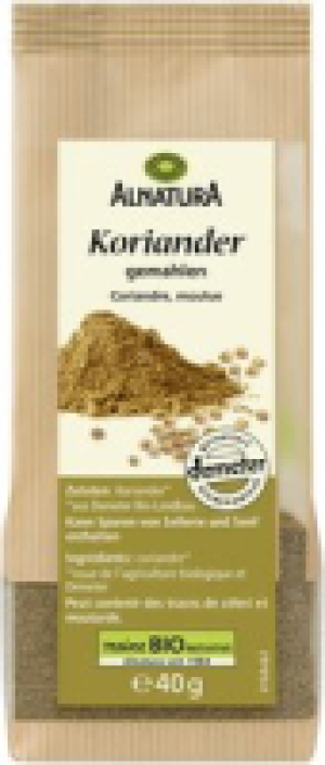 Koriander gemahlen 1.99&nbsp;&euro;
