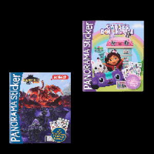 Panorama-Stickerbuch 4.99 €