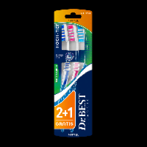 DR. BEST Zahnbürsten hoch-tief 3.99 €