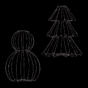Aldi Nord Casalux CASALUX LED-Metallfigur XL