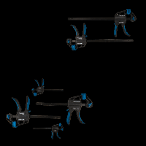 WORKZONE Schnellspannzwingen-Set 7.99&nbsp;&euro;