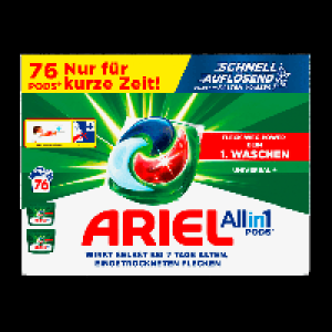 ARIEL All-in-1-Pods Universal 17.99 €