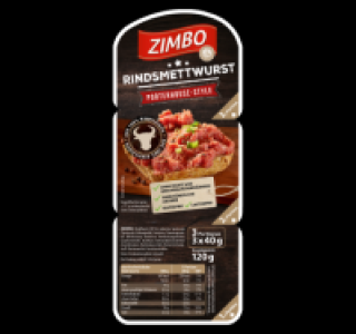 ZIMBO Rindsmettwurst