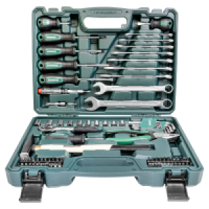 Aldi Süd  WORKZONE Mannesmann Werkzeugkoffer, 85-tlg.