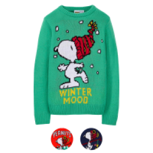 PEANUTS Kinder Snoopy Strickpullover