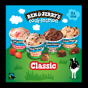 BEN & JERRY&rsquo;S Cool-lection Eis 3.99&nbsp;&euro;