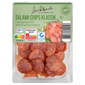 LANDBECK Salami Chips 100 g, Klassik 1.79&nbsp;&euro;
