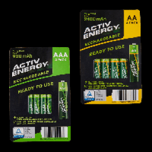ACTIV ENERGY Akkus Ready-to-Use
