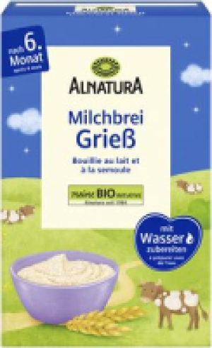 Milchbrei Grieß 2.99 €