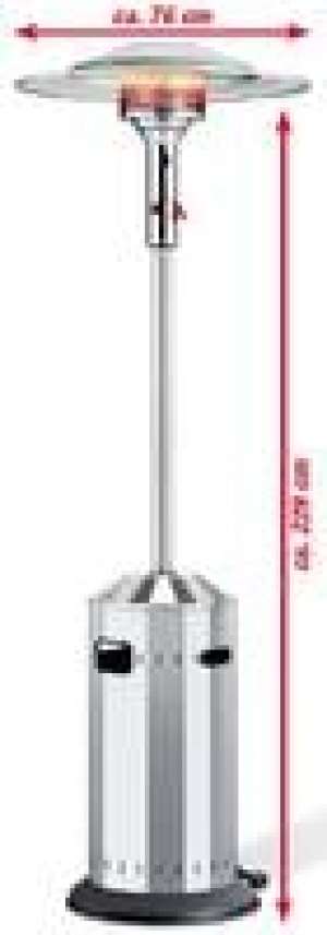 Terrassenheizstrahler Eleganz &Ouml;koplus
