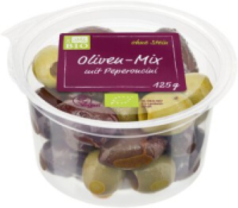 Oliven-Mix mit Peperoncini 3.29 €