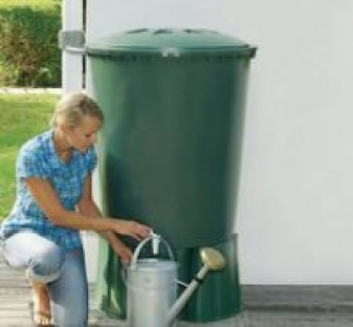 Unterstand, 33 cm (H) f&uuml;r Regentonne 510 l