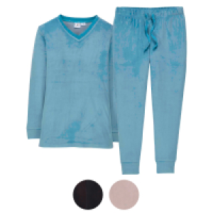 Aldi Süd  UP2FASHION WOMEN Damen Plüsch-Lounge-Set