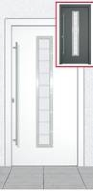 Aluminium-Haust&uuml;r Dallas anthrazit